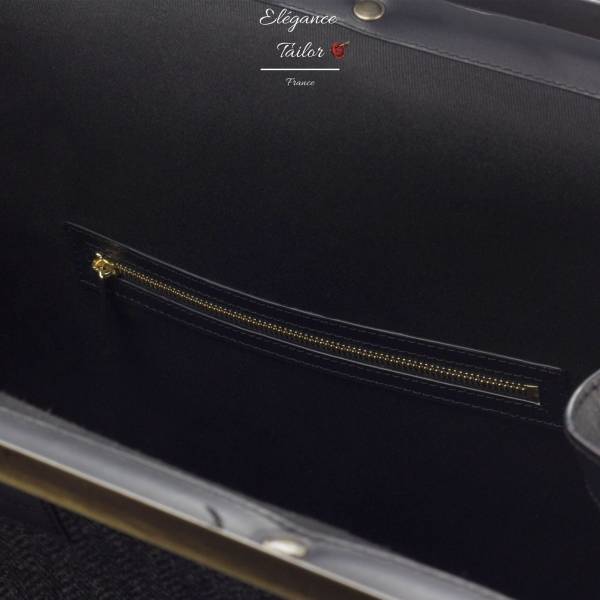 Le Sac Docteur de chez Élégance Tailor Toulon vue de fermeture