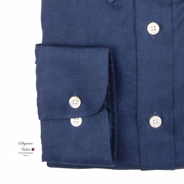 Chemise homme regular en couleur bleu marine Pack Premium Modèle 5085