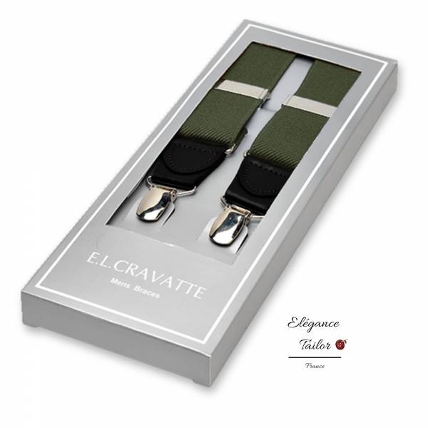 Bretelles Vert Foncé de chez Elégance Tailor Toulon