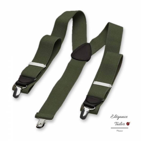 Bretelles Vert Foncé de chez Elégance Tailor Toulon