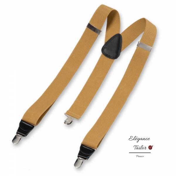 Bretelles Or de chez Elégance Tailor Toulon