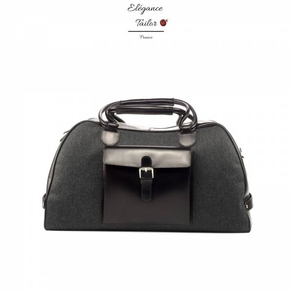 Voyage Duffle  la maroquinerie de luxe de chez Elégance Tailor Toulon vue de face
