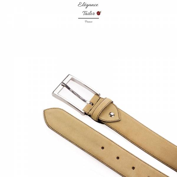 Ceinture des Hamptons de chez Elégance Tailor Toulon vue allongé