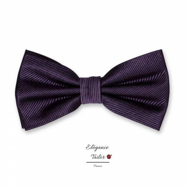 Nœud Papillon Violet Foncé de chez Elégance Tailor Toulon