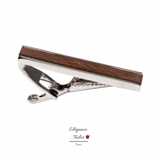 Épingle de Cravate en bois de chez Elégance Tailor Toulon