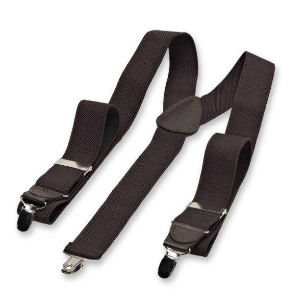 Bretelles Marron de chez Elégance Tailor Toulon