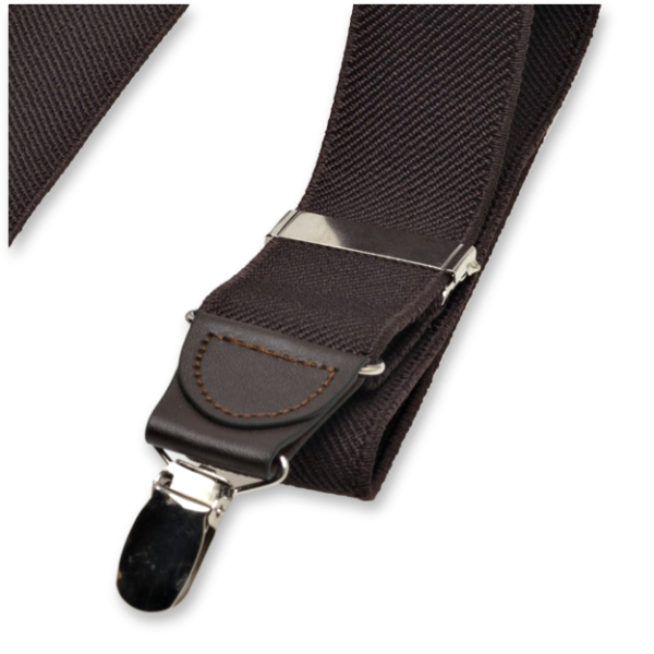 Bretelles Marron de chez Elégance Tailor Toulon