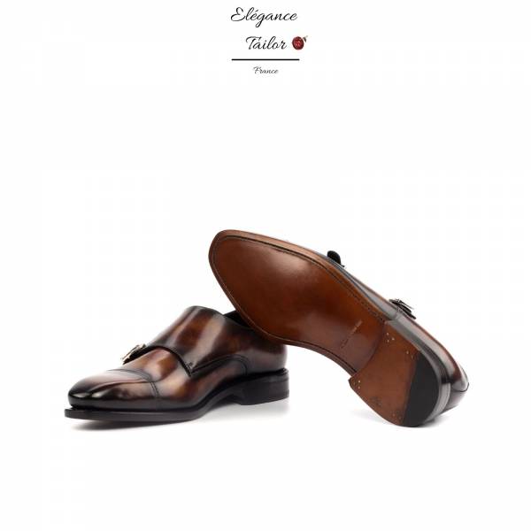 Les doubles bouclent de chez Élégance Tailor Toulon faite a la main vue de face