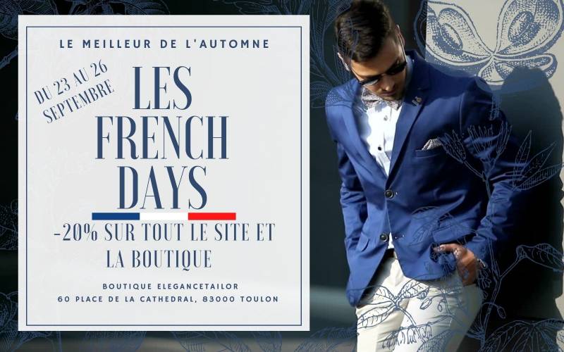 LES FRENCH DAYS DE ELEGANCE TAILOR TOULON