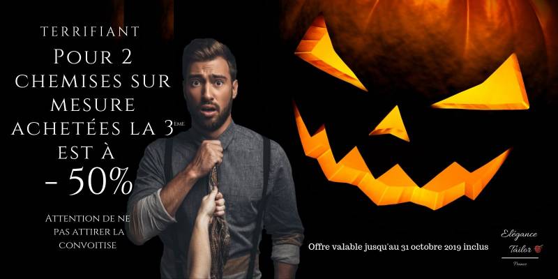 Offre exceptionnelle !!!  de chez Élégance Tailor France Toulon Messieurs soyer maléfique-ment élégant pour cette fête Halloween.