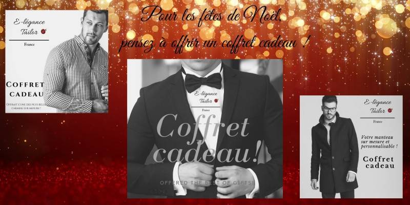 Coffret cadeau de Noël de chez ELEGANCE TAILOR